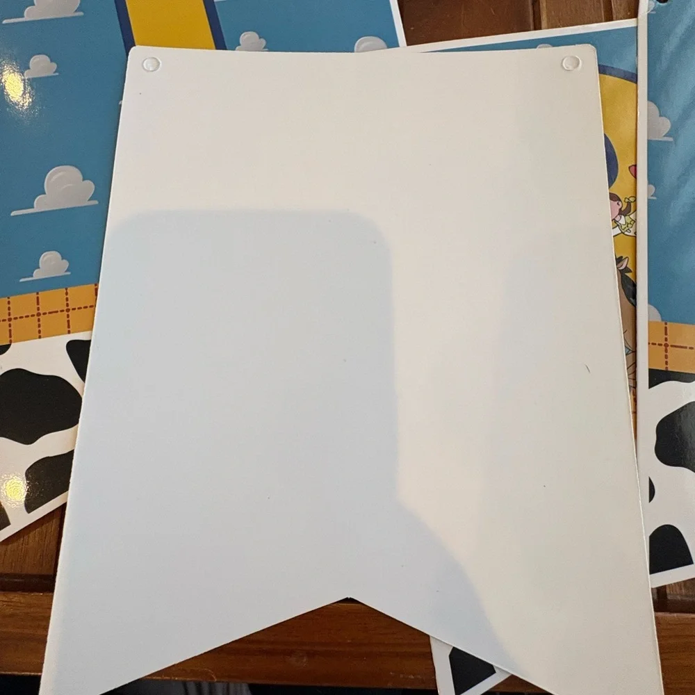 Toy Story Themed Party Banner